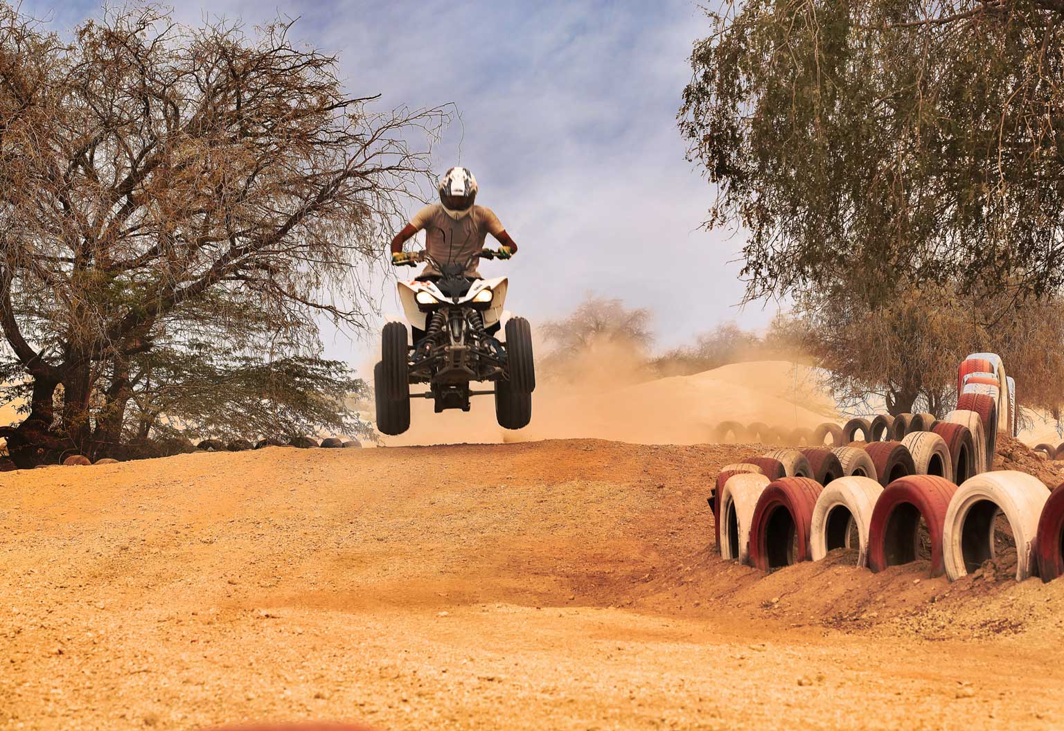 safari motor piste qeshm - باگی در جزیره قشم